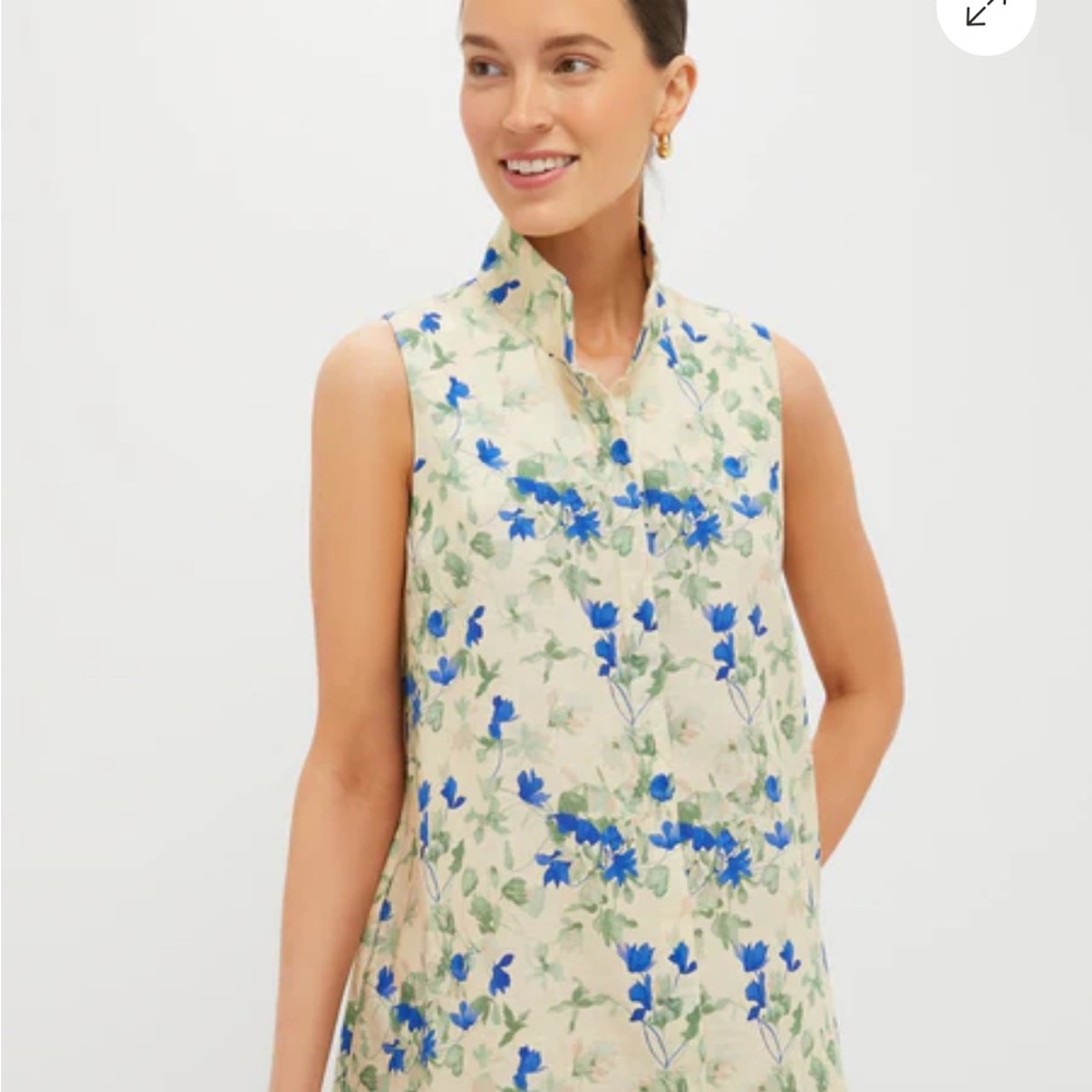 Tuckernuck Blue Floral Dress - Only worn once!